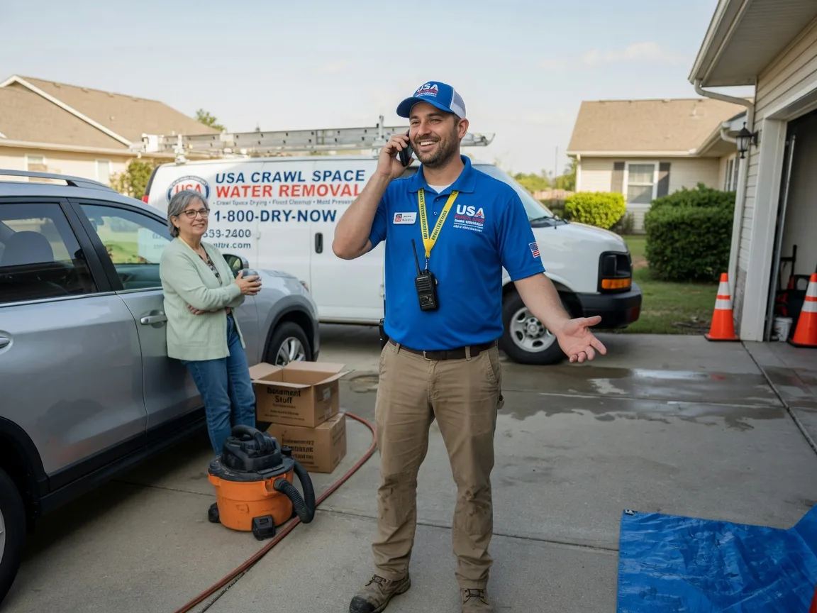 Crawl Space Water Removal Hardinsburg, IN FAQs